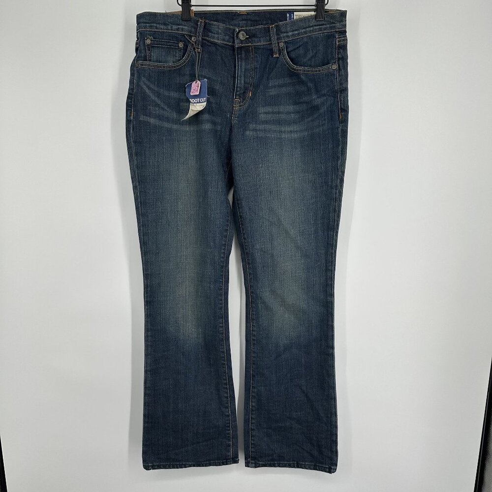 Gap‎ 1969 Women's Low rise boot cut jeans Stretch size 12R NWT